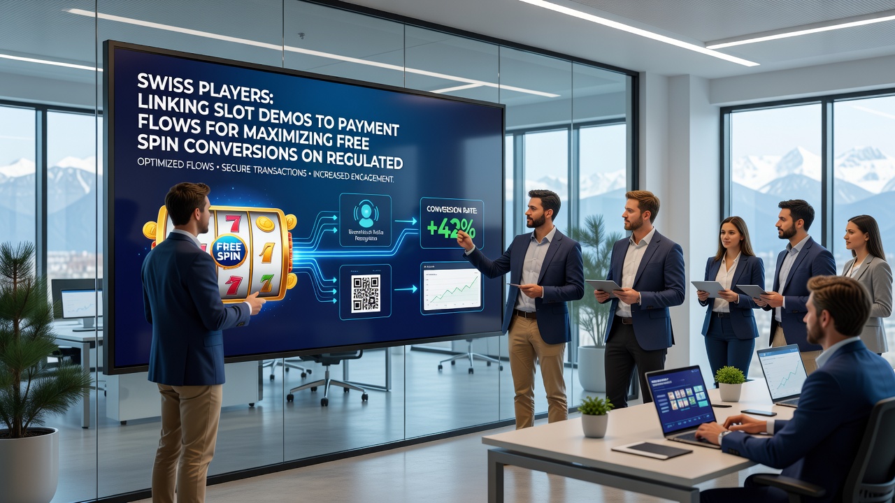 Payment flow diagrams showing demo to live conversion steps on Swiss casino platforms